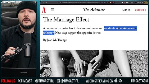 Liberals SHOCKED After Study Proves Married Women With Kids Are Happier | Tim Pool