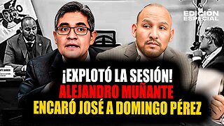 AGO 4 - José Domingo Pérez y el tenso cruce con Alejandro Muñante en comisión del congreso