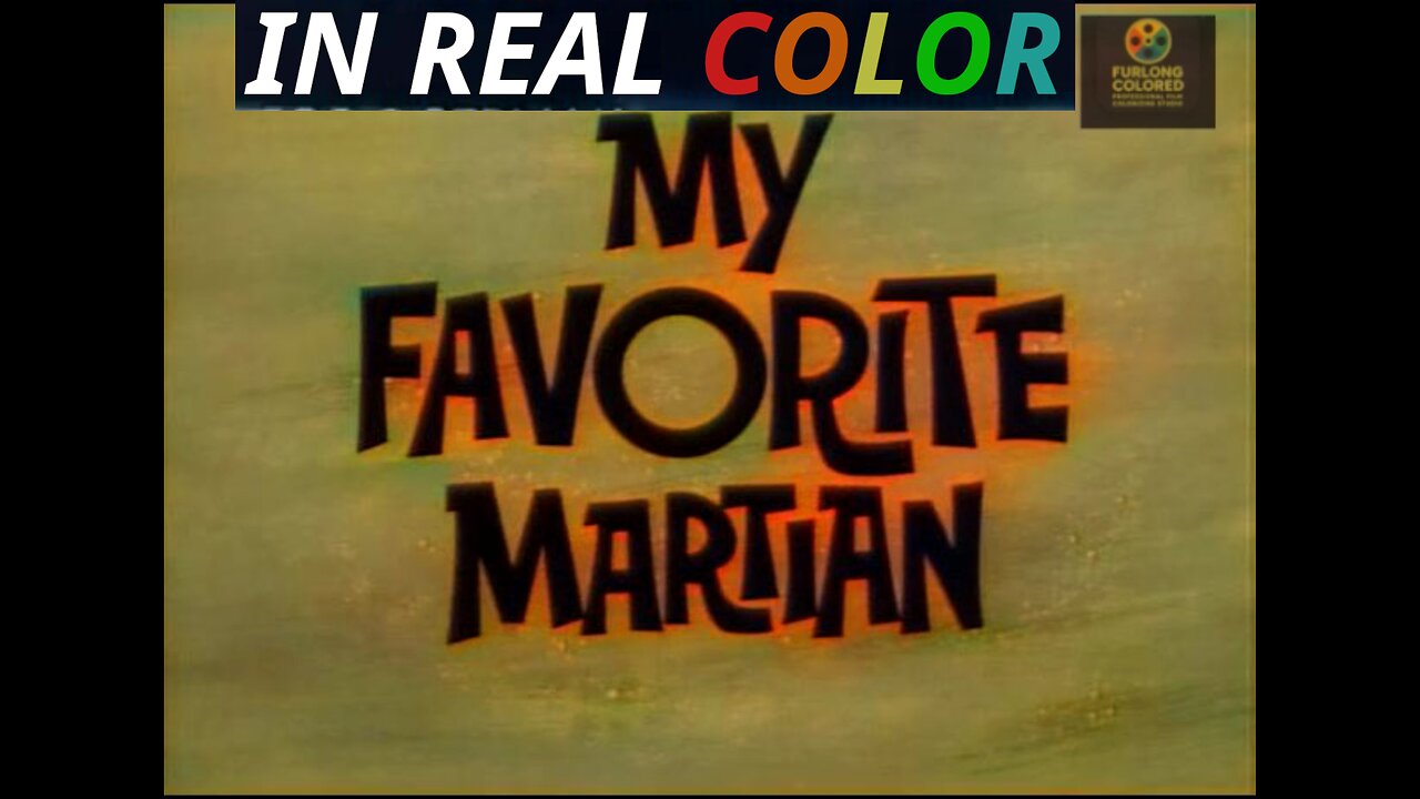 👽 My Favorite Martian — S02E38 — Portrait in Brown "FINAL EPISODE" — In Real Color (1965)