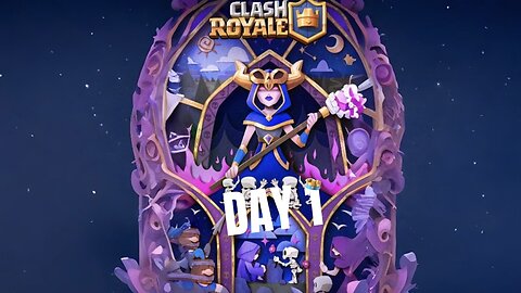 Daily clash royal match day 1