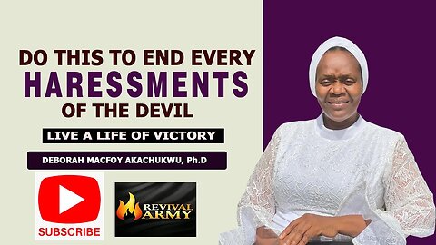 WHAT TO DO TO STOP EVERY HARESSMENT OF THE ENEMY