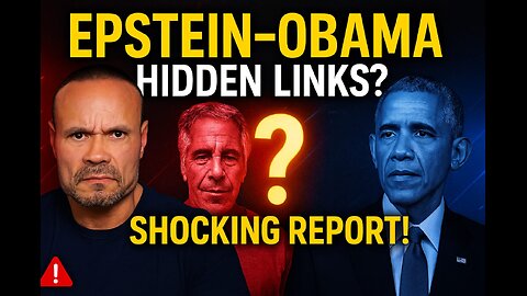 The Dan Bongino Show 🚨 Epstein–Obama Hidden Links? Shocking Report That Shook America!