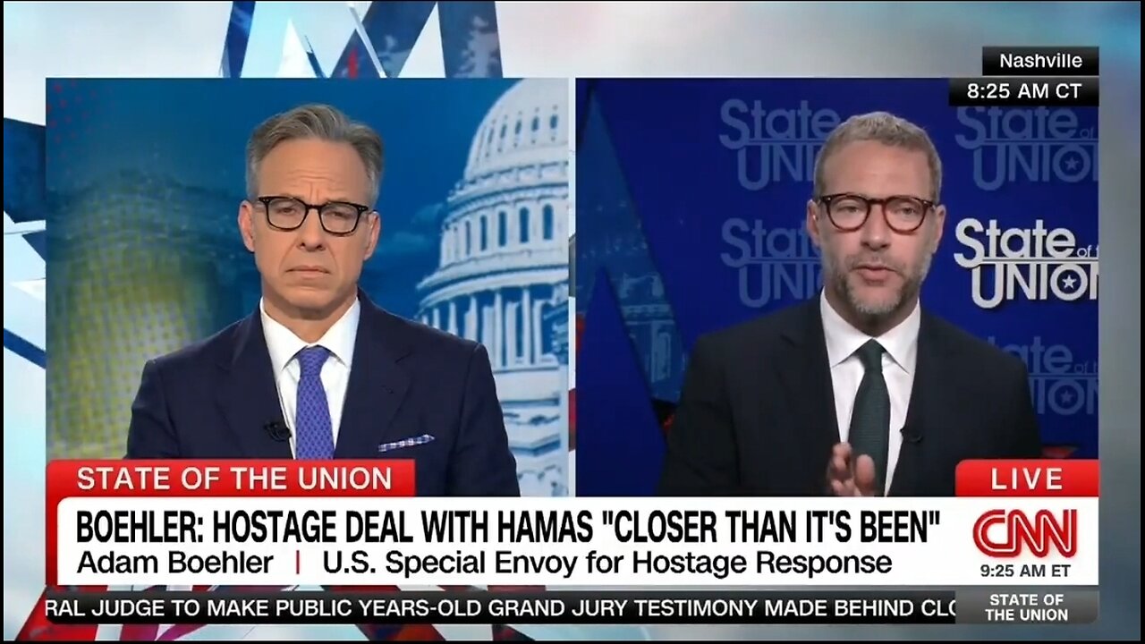 Im Optimistic Of A Hamas Hostage Deal: Special Envoy For Hostage Affairs