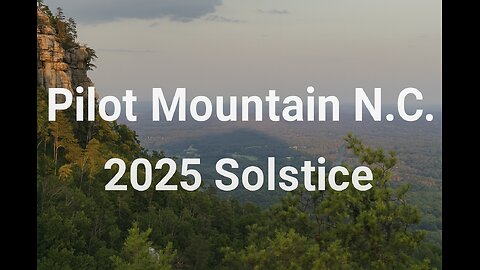 Pilot Mountain Ceremony in North Carolina