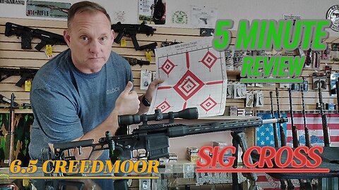 SIG CROSS 5 MINUTE REVIEW