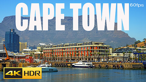Cape Town 4K 60fps VIDEO ULTRA HD_Capital of South Africa _Cape Town Beautiful Places Ultra HD Video