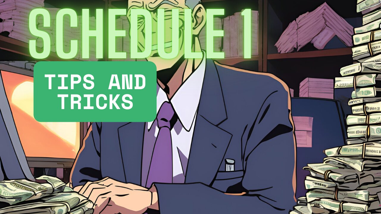 Schedule 1 tips and tricks to get head early game