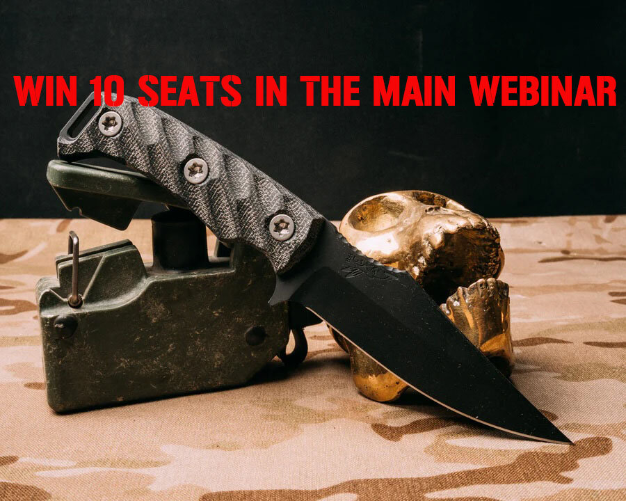 HALF FACE BLADES TOSAHWI MINI #1 FOR 10 SEATS IN THE MAIN WEBINAR