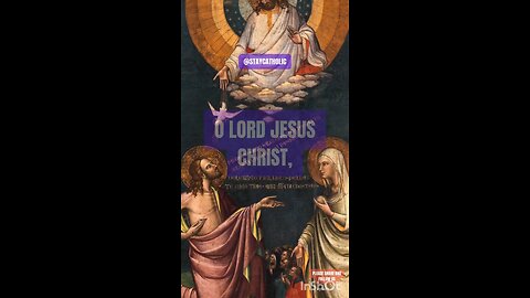 WATCH LORD WITH THOSE WHO WAKE OR WEEP TONIGHT #truth #jesus #christ #king #mary #joseph #ihs #churc