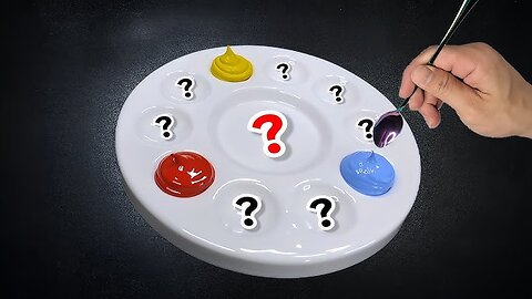 How To 8 Color Recipes made from 3 Primary Red, Yellow, Blue __ Art Tenka