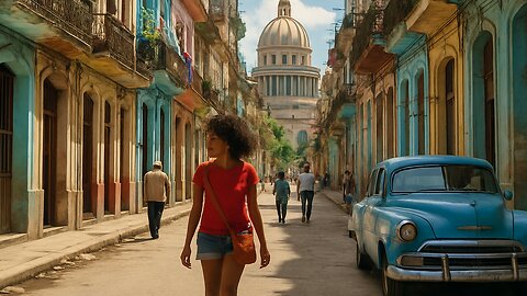 Walking Tour Havana 2025 🇨🇺 (ASMR City Sounds)