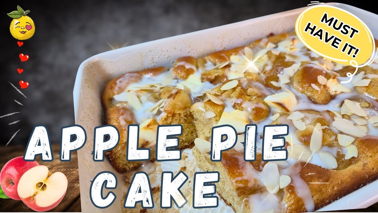 🍰 The ULTIMATE Apple Pie Hack! 🍎 | 🤯 EASIEST, QUICKEST Apple Pie Cake You’ll Love!