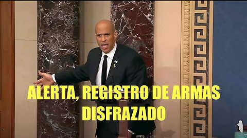 Cory Booker Quiere REGISTRAR Todas Tus Armas en 2026