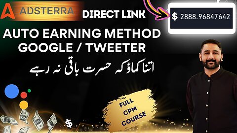 Best Legitimate Adsterra Direct Link Earning With Google X Blogger | Direct Link Adsterra