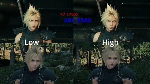 Final Fantasy 7: Remake & Rebirth | ARC B580 | R7 5700X | 1440P Benchmark