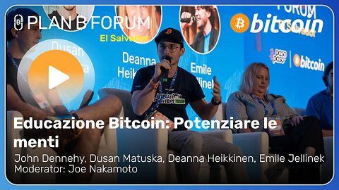 Educazione Bitcoin- Potenziare le menti