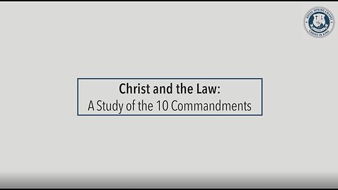 Prophet, Priest and King | Christ and The Law (pt 1)