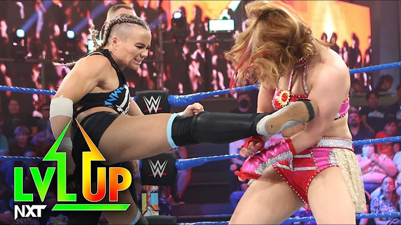 Sarray & Erica Yan vs. Ivy Nile & Tatum Paxley: NXT Level Up, May 6, 2022 @0vikash
