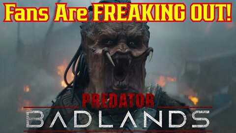 Predator Badlands FULL Details Emerge As Fans DESPISE New Look! Backstory And Plot Revealed!