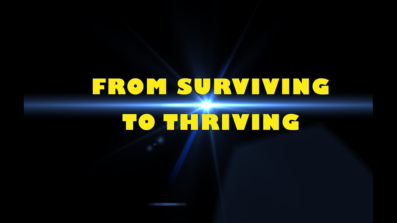 FROM SURVIVING TO THRIVING // Bryan Emerson