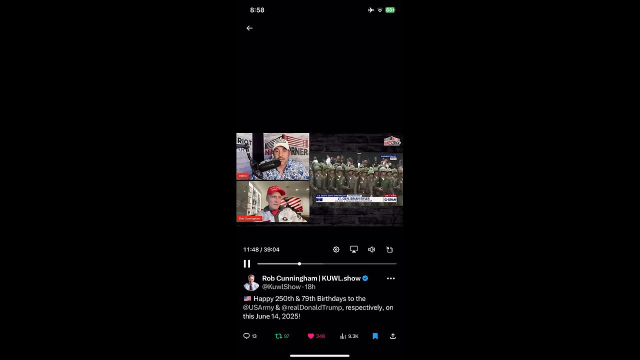 Rob Cunningham: David Nino : 250 military parade