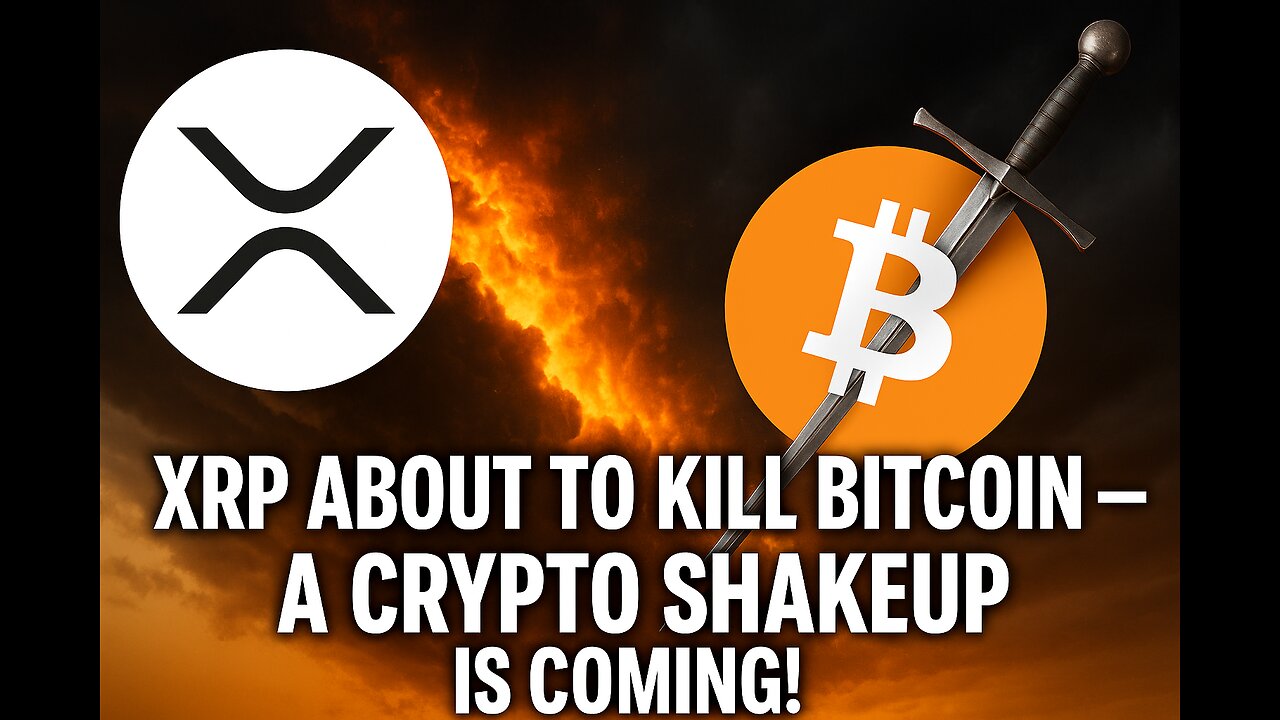 XRP About to Kill Bitcoin? Major Crypto Shakeup Coming!" #crypto #news #xrpnews #brakingnews