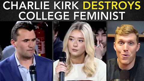 Charlie Kirk SHREDS College Feminist at Cambridge