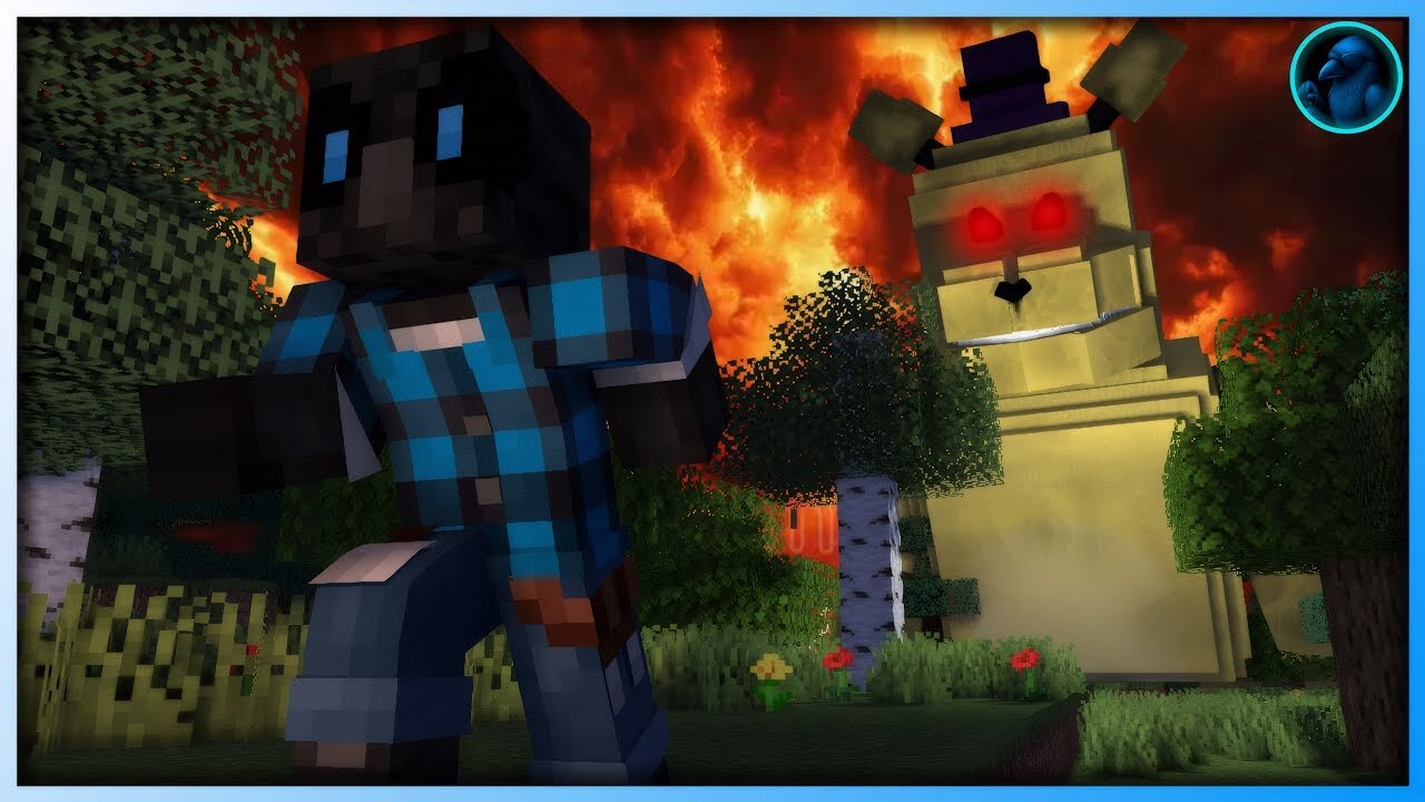 I Was HUNTED DOWN By GOLDEN FREDDY In MINECRAFT! | Minecraft: Fast Fredbear