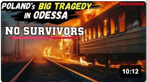 RUSSIA Derailed a Polish Military Train right after POLAND tried to Seize one of the Ports in ODESSA