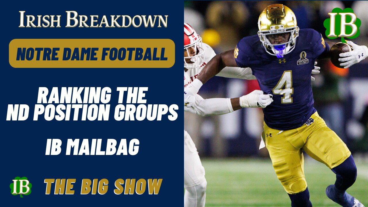 Ranking The Notre Dame Position Groups For The Spring