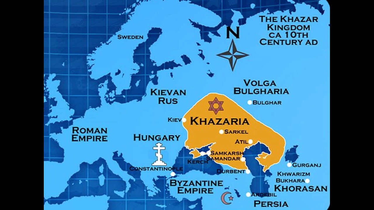 THE HIDDEN HISTORY OF THE INCREDIBLY EVIL KHAZARIAN MAFIA BY PRESTON JAMES, PH.D