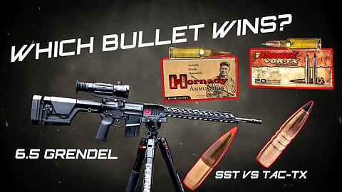 Hornady SST vs Barnes TAC-TX | 6.5 Grendel Hunting Ammo Test & Ballistics Breakdown