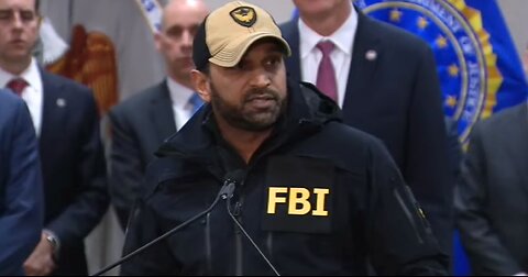 Kash Patel: "Give your local FBI agent a HUG."