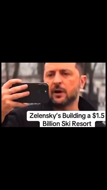 United States Taxpayers Paying For Zelenskyy’s New Ski Resort