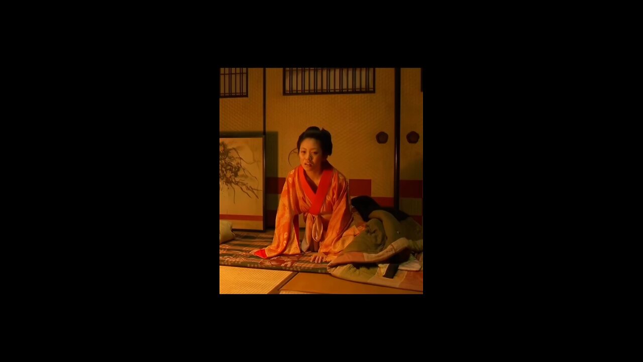 The little boy is the legendary Qilin delivering a child and still