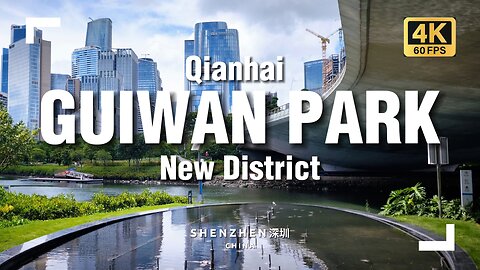 Shenzhen Walking Tour at Guiwan Park in Qianhai New District