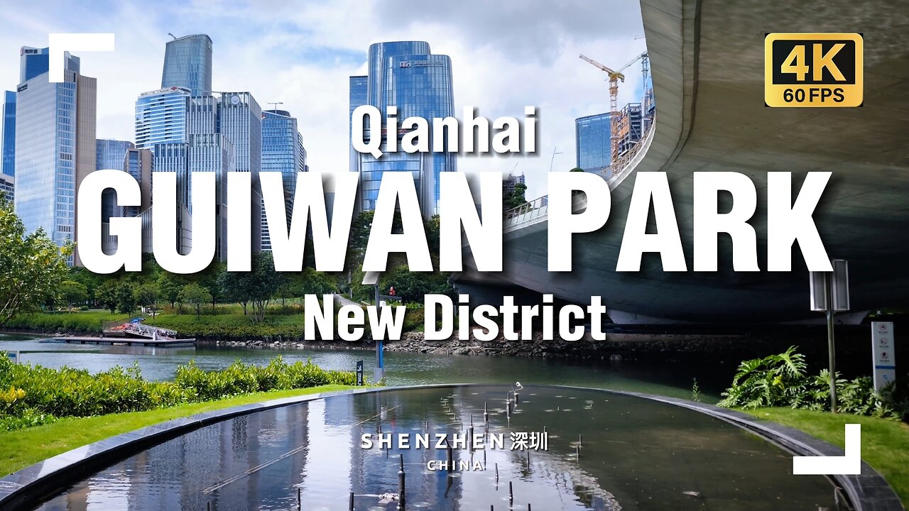 Shenzhen Walking Tour at Guiwan Park in Qianhai New District