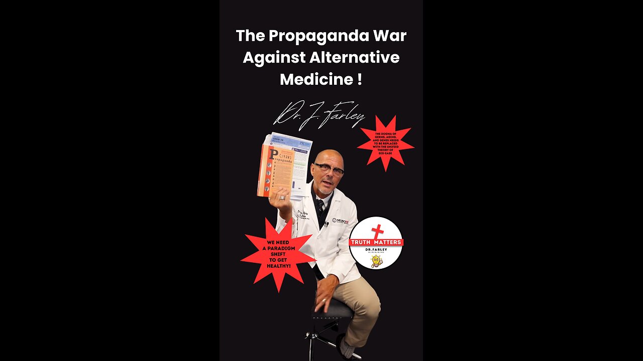 Ever wonder why real health is called “alternative”?