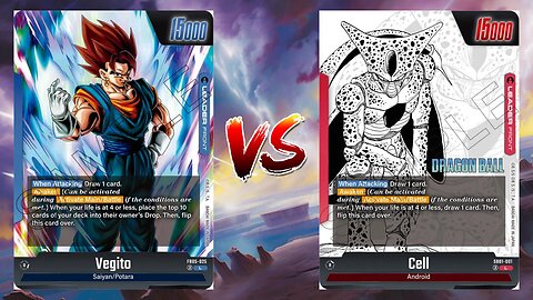 Dragonball Fusion World Online Vegito VS Cell!!