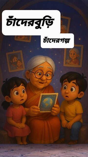 চাঁদের বুড়ির চা-দোকান – হাসির বাংলা কার্টুন গল্প!