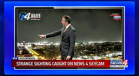 Strange sighting caught on News 4 Skycam