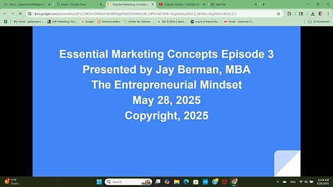 Essential Marketing Concepts Episode 3