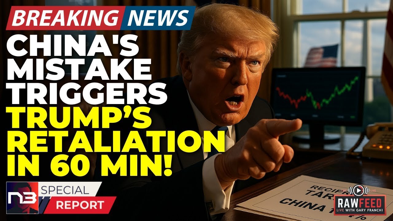 🚨 BREAKING: China’s COLOSSAL Misstep Against Trump Sparks Historic U.S. Counterstrike at Midnight!