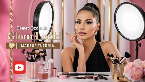 Demet Özdemir's Glam Makeup Look – Step-by-Step Guide! 2025 #erkencikuş #demetözdemir #fyp #fashion