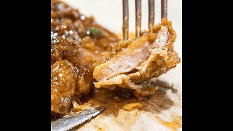 Crispy Honey Garlic Pork Chops