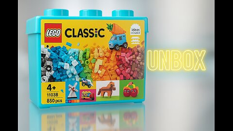 850 LEGO BRICKS 😱🔥 | LEGO Classic 11038 UNBOXING 📦✨