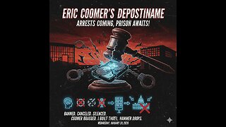 Eric Coomer's Deposition Nightmare – Arrests Coming, Prison Awaits!