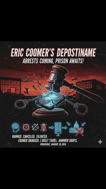 Eric Coomer's Deposition Nightmare – Arrests Coming, Prison Awaits!