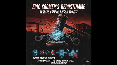 Eric Coomer's Deposition Nightmare – Arrests Coming, Prison Awaits!