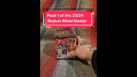 Pack 1 of this 23/24 Skybox Metal blaster